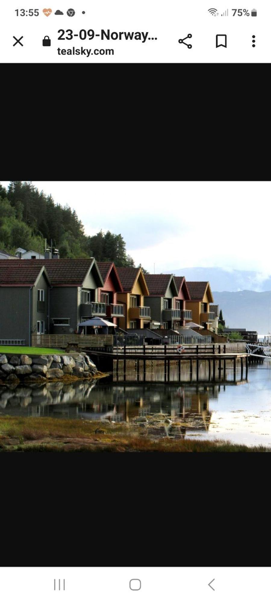 Nedre Amla Fjord Apartment Kaupanger Exterior foto